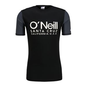 O'NEILL Funkční tričko 'PM CALI S/SLV SKINS'  černá / bílá