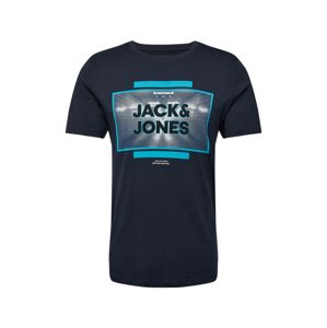 JACK & JONES Tričko 'TUNEL'  tmavě modrá