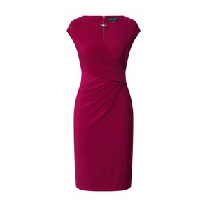 Lauren Ralph Lauren Pouzdrové šaty 'CARLONDY'  červenofialová