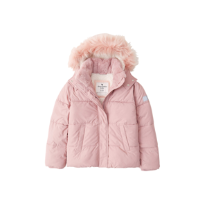 Abercrombie & Fitch Zimní bunda  tmavě růžová