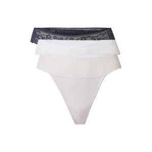 Tommy Hilfiger Underwear Tanga  námořnická modř / bílá / pudrová
