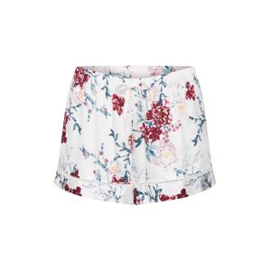 Hunkemöller Pyžamové kalhoty 'Woven Floral'  bílá