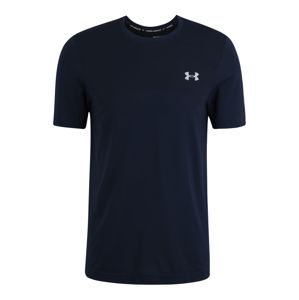 UNDER ARMOUR Funkční tričko  šedá / tmavě modrá