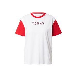 Tommy Hilfiger Underwear Tričko na spaní  bílá / červená