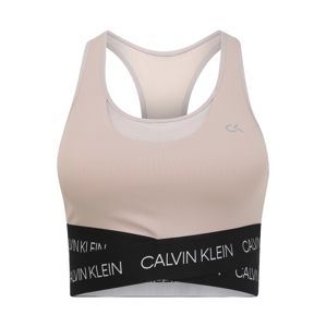 Calvin Klein Performance Sportovní podprsenka  černá / béžová