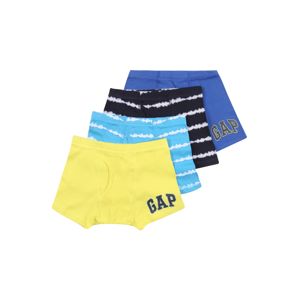 GAP Spodní prádlo 'B BT TDYE 4PK'  žlutá / modrá / tyrkysová / černá / bílá