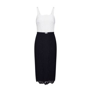 Lauren Ralph Lauren Pouzdrové šaty 'MAI'  černá / bílá