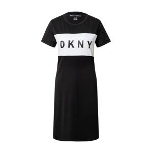 DKNY Performance Šaty  černá / bílá