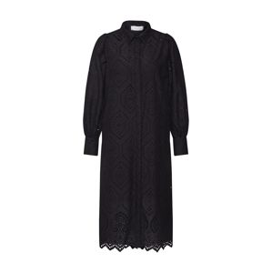 Neo Noir Košilové šaty 'Melanie Embroidery'  černá
