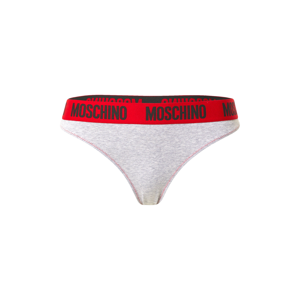 Moschino Underwear Tanga  červená / šedá / zelená / černá