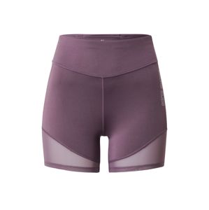 Calvin Klein Performance Sportovní kalhoty  fialová / bílá