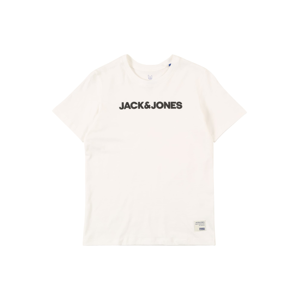 Jack & Jones Junior Tričko '30 HISTORY'  offwhite / černá