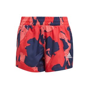ADIDAS PERFORMANCE Sportovní kalhoty  námořnická modř / červená / růžová