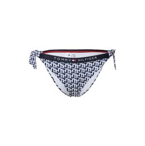 Tommy Hilfiger Underwear Spodní díl plavek 'CHEEKY SIDE TIE'  modrá / bílá