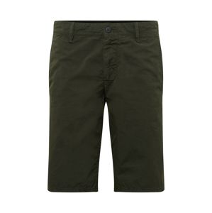 BOSS Chino kalhoty  tmavě zelená