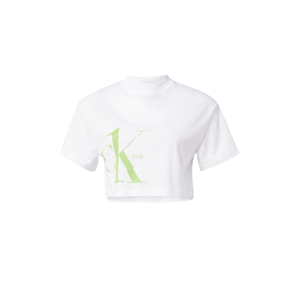 Calvin Klein Jeans Tričko  bílá / rákos