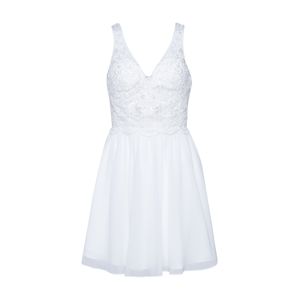 Laona Koktejlové šaty  bílá / krémová