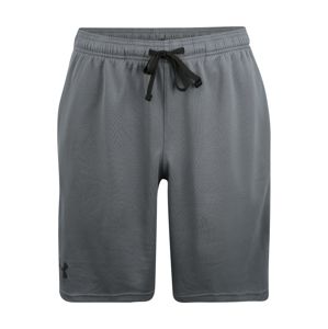 UNDER ARMOUR Sportovní kalhoty 'UA Tech Mesh'  šedá / černá