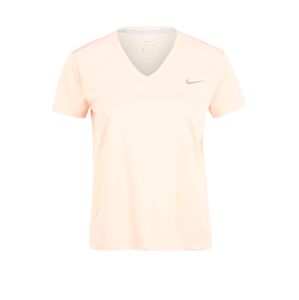 NIKE Funkční tričko 'Miler'  růžová / světle šedá