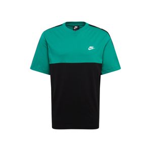 Nike Sportswear Tričko  černá / zelená