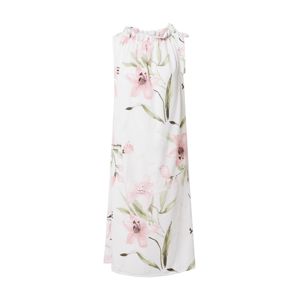 ZABAIONE Letní šaty 'Dilari'  pink / bílá / světle zelená