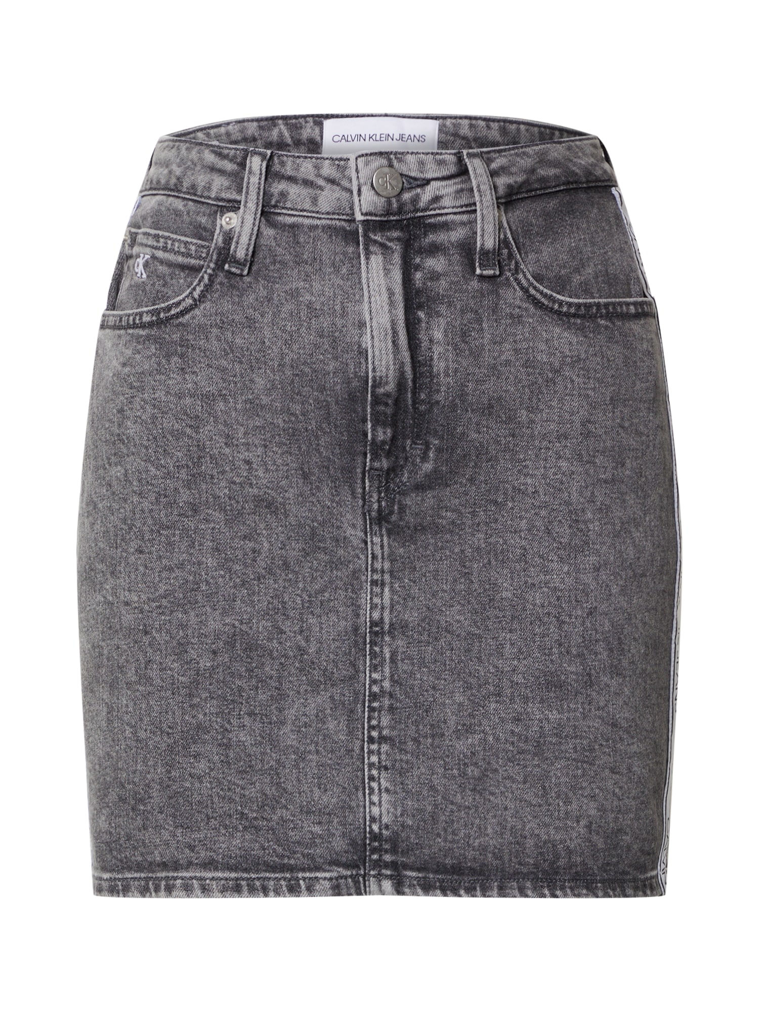Calvin Klein Jeans Sukně  šedá džínová