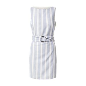 Trendyol Letní šaty  bílá / světlemodrá