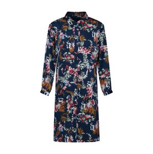 Pop Copenhagen Košilové šaty 'Bloom'  námořnická modř / mix barev