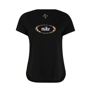 Nike Sportswear Tričko 'Femme Plus'  černá / bílá