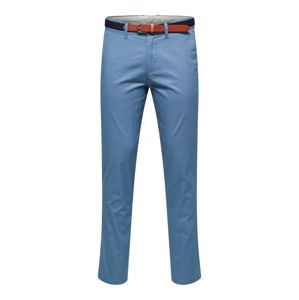 SELECTED HOMME Chino kalhoty  kouřově modrá