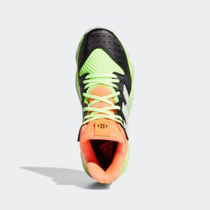 ADIDAS PERFORMANCE Sportovní boty  černá / svítivě zelená / svítivě oranžová