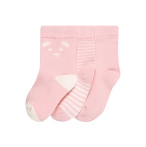 JACKY Ponožky  růžová / bílá