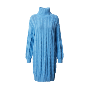 GLAMOROUS Úpletové šaty  modrá