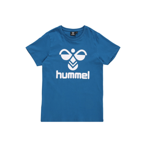Hummel Tričko 'TRES'  bílá / modrá