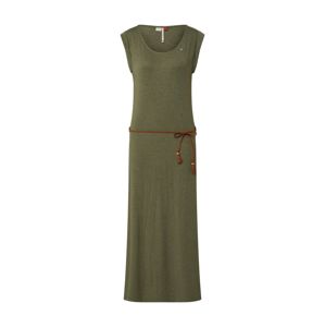 Ragwear Letní šaty 'TAG LONG'  olivová / tmavě zelená