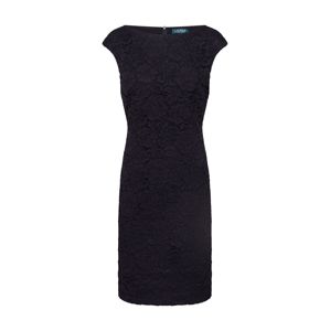 Lauren Ralph Lauren Koktejlové šaty 'CITHYA-CAP'  černá