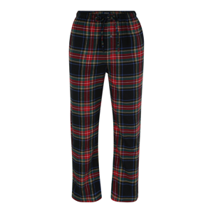 POLO RALPH LAUREN Pyžamové kalhoty  tmavě modrá / červená / tmavě zelená / šedá