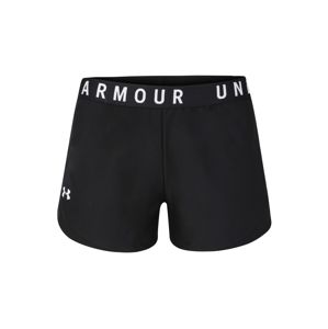 UNDER ARMOUR Sportovní kalhoty 'Play Up 3.0'  bílá / černá