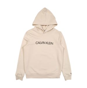 Calvin Klein Jeans Mikina  přírodní bílá