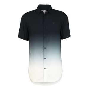 SikSilk Košile  bílá / námořnická modř