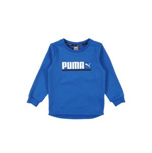 PUMA Sportovní mikina 'Active'  modrá / bílá / námořnická modř