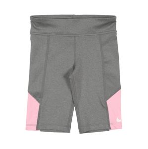 NIKE Sportovní kalhoty 'Nike Trophy'  bílá / pink / šedá