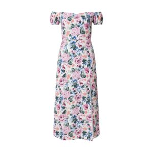Fashion Union Letní šaty 'ELZA'  růžová / tyrkysová / bílá