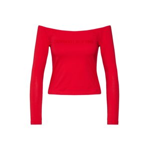 Calvin Klein Jeans Tričko 'BARDOT'  červená