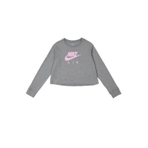 Nike Sportswear Tričko  šedá / pink