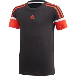 ADIDAS PERFORMANCE Funkční tričko 'Bold'  černá / bílá / oranžově červená