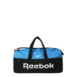 REEBOK Sportovní taška  bílá / světlemodrá / černá