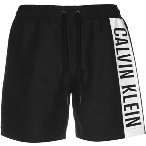 Calvin Klein Underwear Plavecké šortky 'Intense Power'  černá / bílá