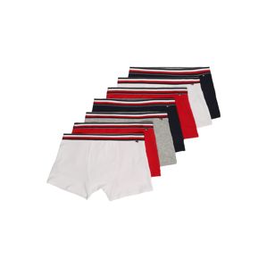 Tommy Hilfiger Underwear Spodní prádlo '7P TRUNK'  červená / černá / bílá