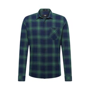 Mavi Košile 'Indigo Check'  indigo / zelená